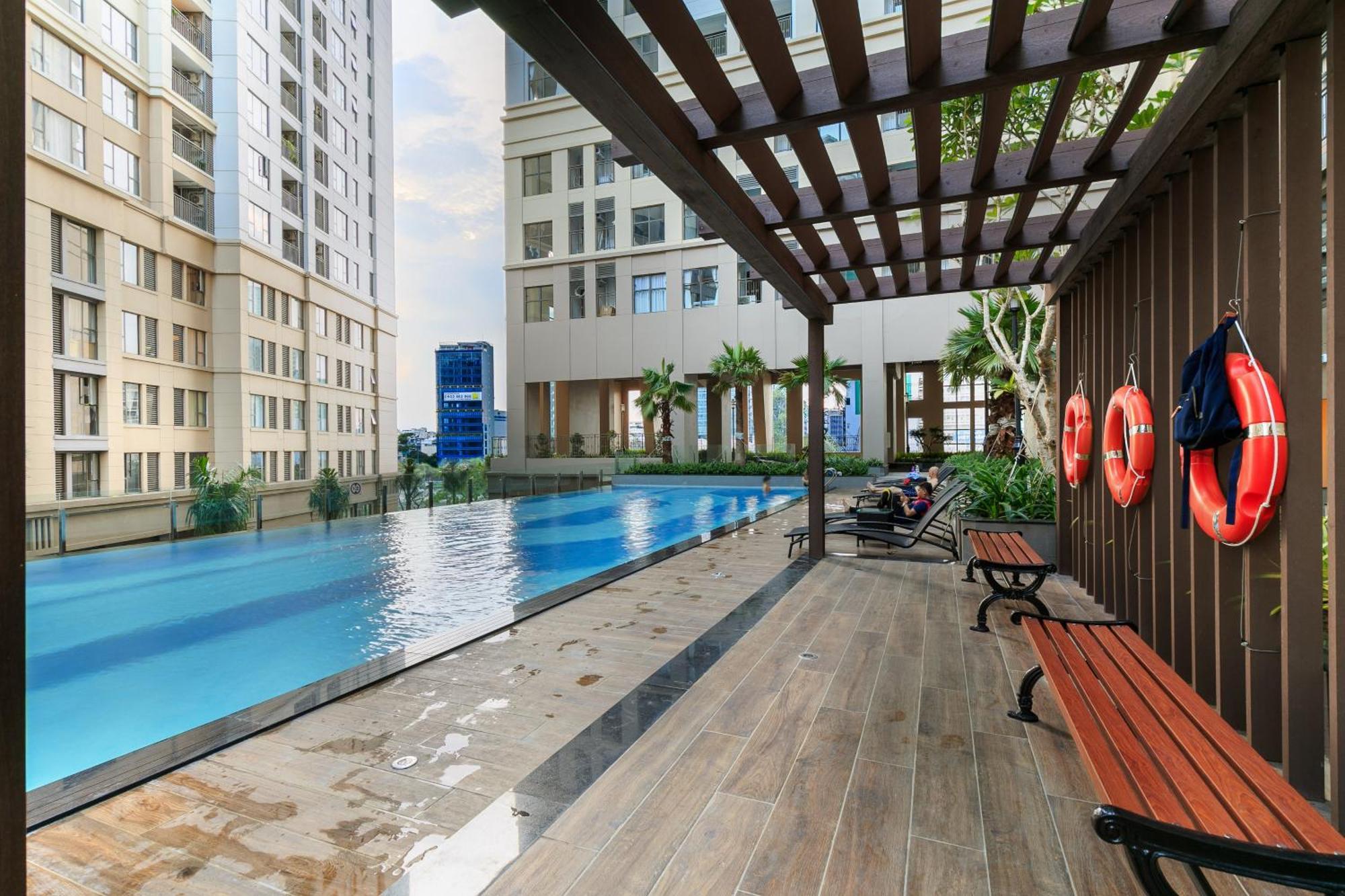 Ct Apartment At Rivergate Residence D4 Ho Şi Min Dış mekan fotoğraf